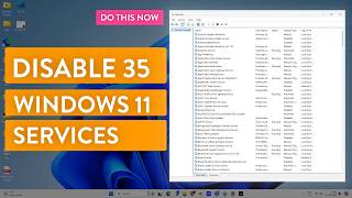 I Disabled 35 Windows 11 Services for Insane Performance Boost Do This for Faster PC [upl. by Tedman168]