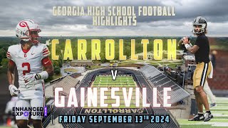 Carrollton v Gainesville Full Game Highlights  Georgia High School Football [upl. by Anitsirhcairam]