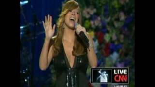 MICHAEL JACKSONS MEMORIAL SERVICEMARIAH CAREY SINGING quotILL BE THEREquot7709 [upl. by Pincas]