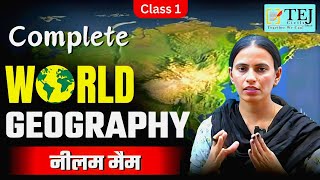 World Geography For RAS 202425  By Neelam Maam Tej Civil Services Jaipur [upl. by Yttam429]