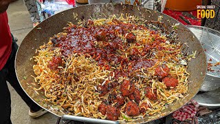 Mumbais BestSelling Fried Noodles Manchurian Bhel  Only Rs 40 and Loved by 1000 People Daily [upl. by Palumbo]