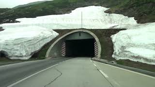 Driving over the quotGotthardpassquot  Switzerland ALPS 2106masl 062013 FullHD [upl. by Jaymee]