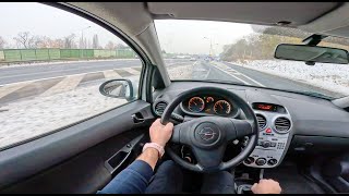 2012 Opel Corsa  12 Twinport ECOTEC 70HP  POV Test Drive [upl. by Greerson]