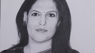 Drawing of Palki Sharma Upadhyay [upl. by Yaniv]