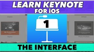 Keynote for iOS Tutorial 1  The Interface Explained [upl. by Katee]