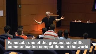 FameLab How to engage and entertain by breaking down science [upl. by Namilus]