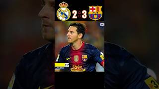 Real Madrid 🆚️ Barcelona23Imaginary match highlights shorts football youtube ronaldo mesi [upl. by Mines]