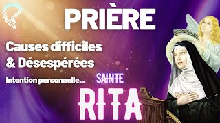 39 Neuvaine à Sainte Rita  Situations difficiles et causes désespérées par Grégory [upl. by Rawden]