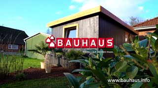 In 6 Schritten zum selbst gebauten Gartenhaus – so geht’s  BAUHAUS [upl. by Notterb]