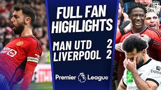 Liverpool BOTTLED IT Manchester United 22 Liverpool Highlights [upl. by Ardnat906]