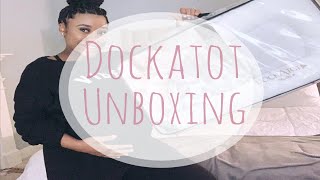 DockATot Deluxe Unboxing Our Sleeping Plans with Baby Girl [upl. by Enasus714]