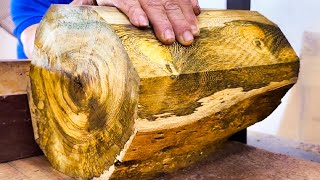 Wood Craft Tutorial How They Assemble Wood Panels Into Stunning Artworks [upl. by Thorin]