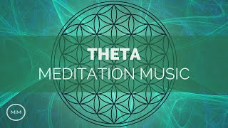 Theta Meditation Music  Deepest Mind  Body Relaxation  Binaural Beats  Meditation Music [upl. by Huxham]