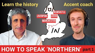 A Tour of the Northern Accents of England Manchester Liverpool Leeds Newcastle and the History [upl. by Atiras]