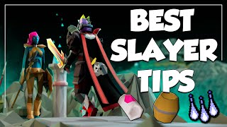 The BEST Slayer Tips For OSRS 2024 [upl. by Asseralc]