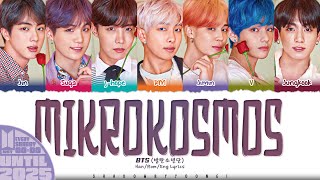 BTS 방탄소년단 Mikrokosmos 소우주 Lyrics Color Coded HanRomEng  UNTIL 2025 19 [upl. by Ragg]