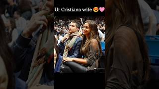 Ur Cristiano Ronaldo wife football cr7 💥😘😍urcristiano ronaldo wife football cr7 shorts [upl. by Laersi]