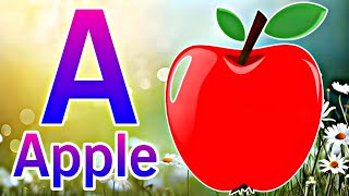 A for apple  अ से अनार  abcd  phonics song  a for apple b for ball c for cat  abcd song  abcde [upl. by Lynnworth851]