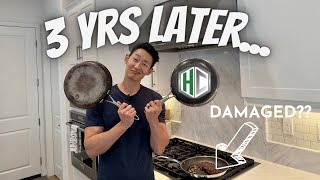 Does Hex Clad Cookware Last Is it worth it 3 Year Review [upl. by Takakura404]