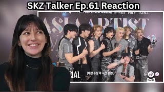 Stray Kids  SKZTALKER Ep61 REACTION [upl. by Yahiya432]