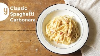 How to Make Classic Carbonara  Yummy Ph [upl. by Remsen]