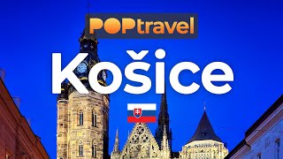 KOSICE Slovakia 🇸🇰  Evening Tour  4K [upl. by Rabma]