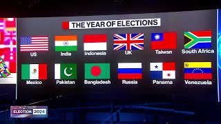 Mideast Crisis Trump Comeback Year of Elections Full Interview [upl. by Suidaht]