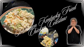 Avoid Mistakes Perfect KFC Coleslaw Recipe [upl. by Eilahs234]