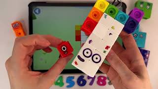 Numberblocks Back to School Educational Video For Toddlers  Learn to Count 1200 Easy Math [upl. by Anielram971]