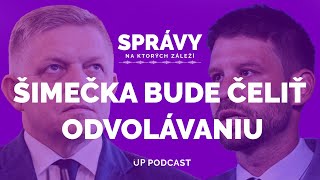 Šimečka poukazuje na možné zapojenie SIS do jeho odvolávania SNKZ 139 [upl. by Lebazej105]