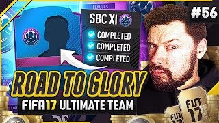 FUT CHAMPS QUAL  SBC  FIFA17 Road to Glory 56 [upl. by Ynatterb]