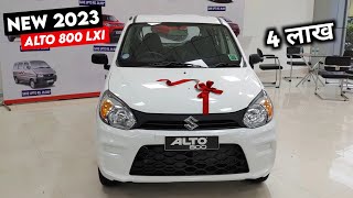 Maruti Alto 800 New Model 2023  Alto 2023 New Model  Price Specification Full Review [upl. by Lenni404]