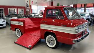 1963 Chevrolet Corvair Rampside Pickup Truck [upl. by Fancie281]