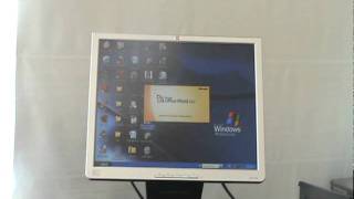 HP Flat Panel Monitor L1740 [upl. by Mendel156]