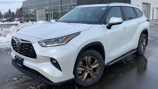 2023 Toyota Highlander Hybrid XLE Bronze Special Edition  Walk Around [upl. by Mali]