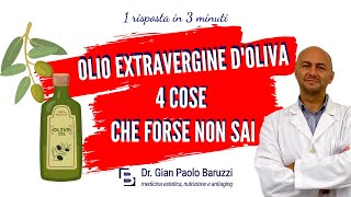 Olio extravergine doliva 4 cose che forse non sai [upl. by Laikeze81]