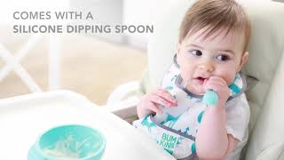 Bumkins Silicone First Feeding Set [upl. by Shipman]