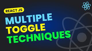 Multiple Ways to Toggle a Class in React JS  Toggle Techniques React JS Tutorial [upl. by Llenna]