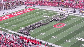 Ohio State Band tribute to Michael Jackson [upl. by Ordway]