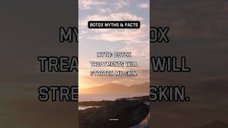 Myth Botox treatments will stretch skin cosmetology botox myths selfcare beauty skincare [upl. by Sanfred]