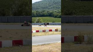 Charlie Preville 7 yearsold training at Brignoles August 31th 2024 karting [upl. by Yraillih353]