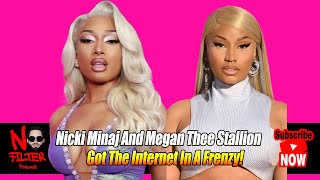 Nicki Minaj And Megan Thee Stallion Got The Internet In A Frenzy [upl. by Wenn88]