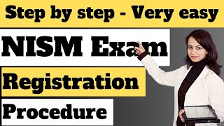 NISM Registration Procedure for NISM Exam Registration Step by Step [upl. by Ama]