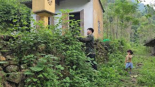 digging canals to bring water into fish ponds rural life in the mountains [upl. by Koo]