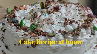 Birthday Cake Recipe🎂 No egg  No condense milk cake recipe [upl. by Endor402]