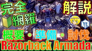 【解説】Warframe  Razorback Armada  初心者の方へ送る、概要・準備・討伐の全て【はぴねす】 [upl. by Notpmah779]