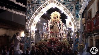 Virgen de las Nieves de Benacazón en El Carpio  Glorias 2018 [upl. by Rosner]