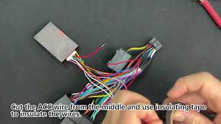 【How to】Fix Unusual Operate BMW E46 Q50PRO CarStereo Cut Off ACC Wire Connected to the CAN Bus [upl. by Ennairej]