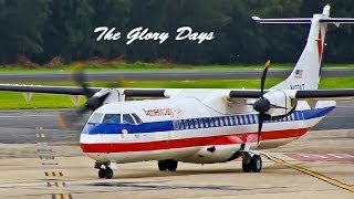 American Eagle ATR72 The Glory Days   St Kitts Airport [upl. by Acinnad]