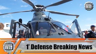 Guepard H160M Joint Forces Light Helicopter French Air Land Army Naval Forces Paris Air Show 2019 [upl. by Brick]